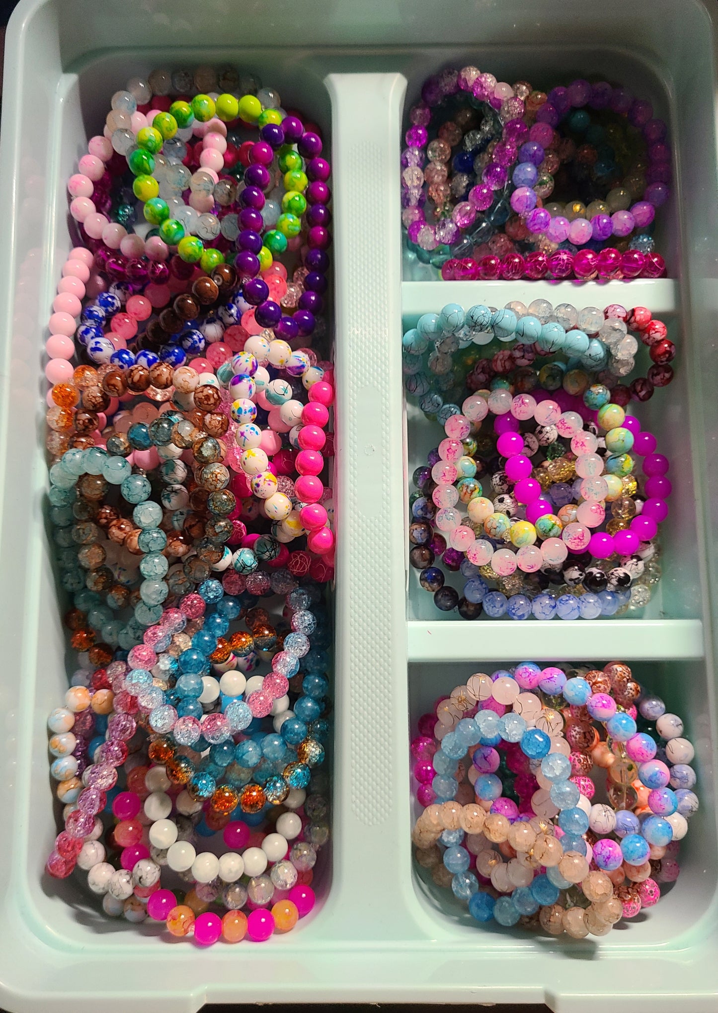 HARMLESS CHARMLESS beaded bracelets