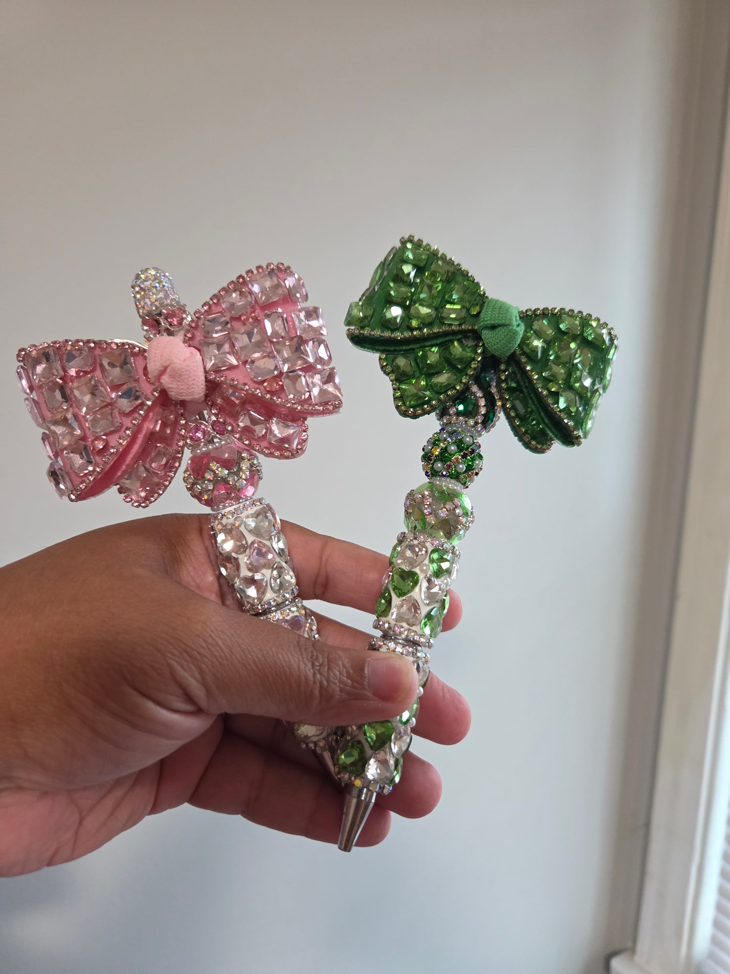 Big Bow Bling Pens