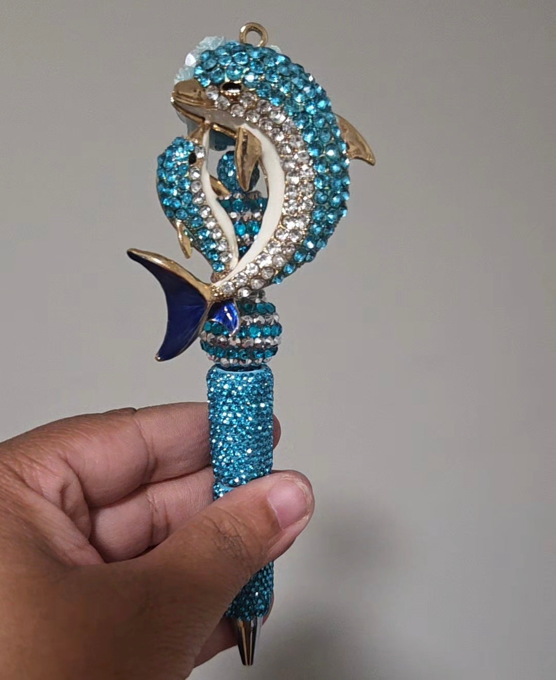 Pink and Blue Dolphin Pens