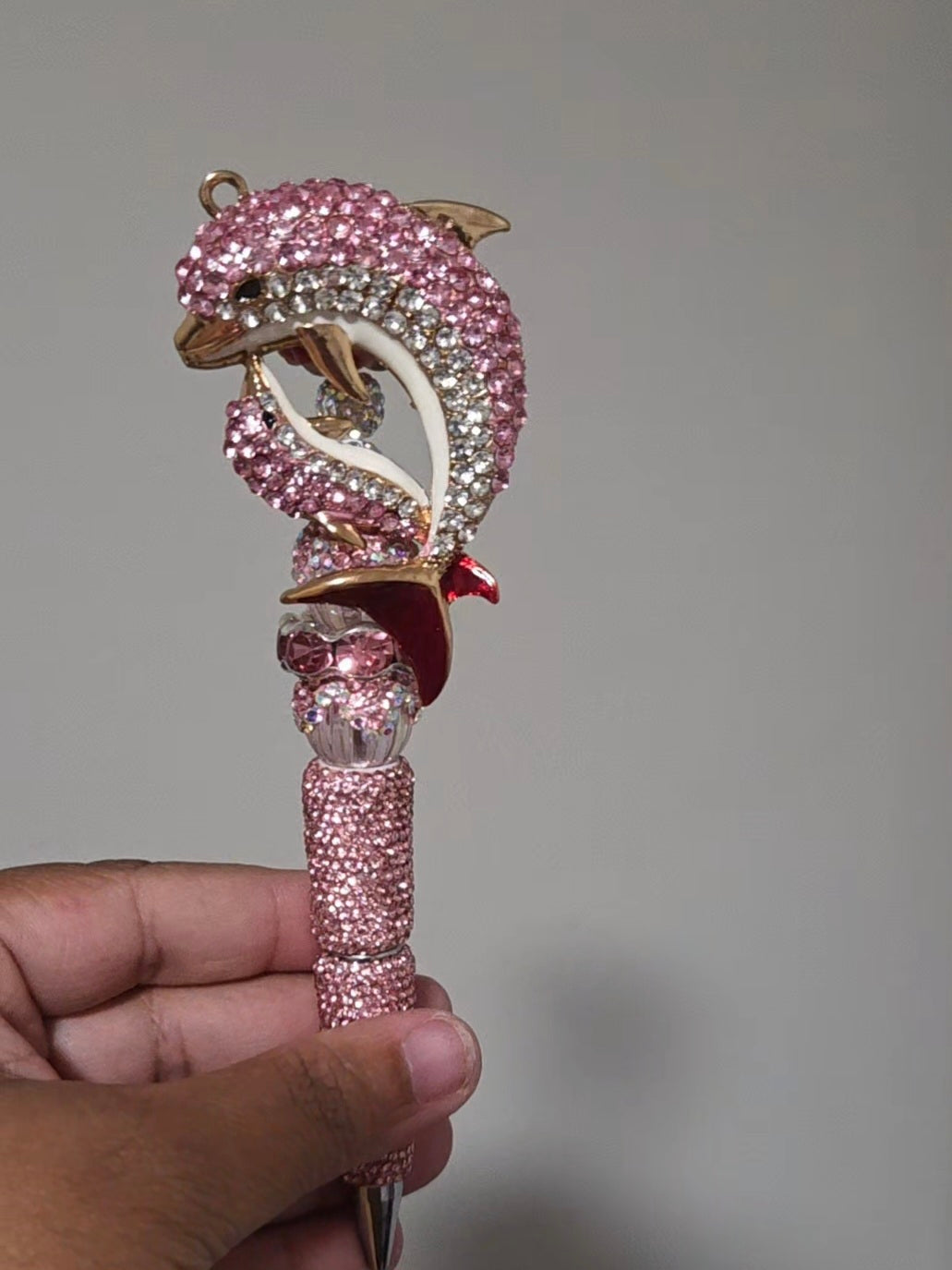 Pink and Blue Dolphin Pens