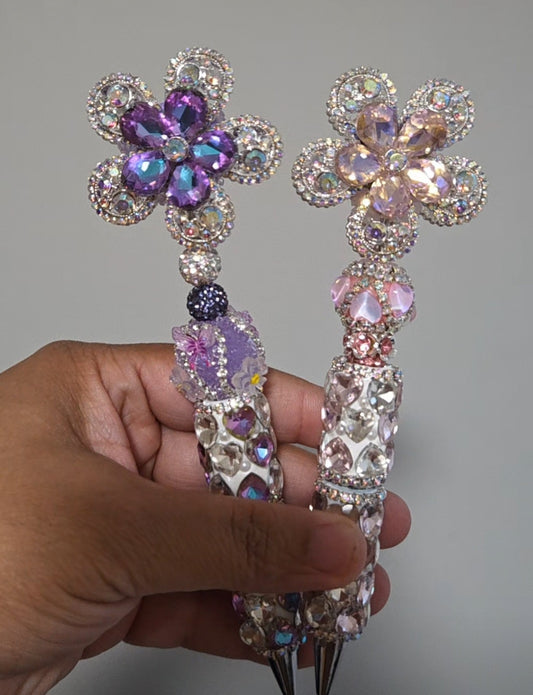 Bling Flower Power Pens