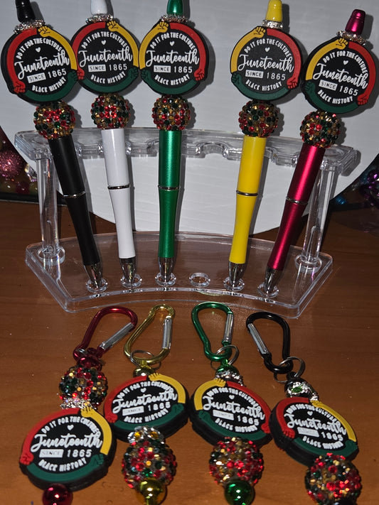 Juneteenth keychains
